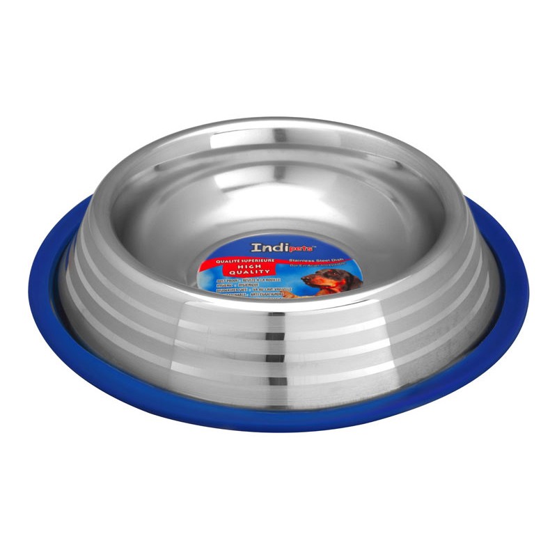 Non Tip Anti Skid Bowls with slicon ring